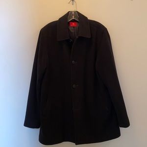 Cole Haan wool-cashmere blend winter coat